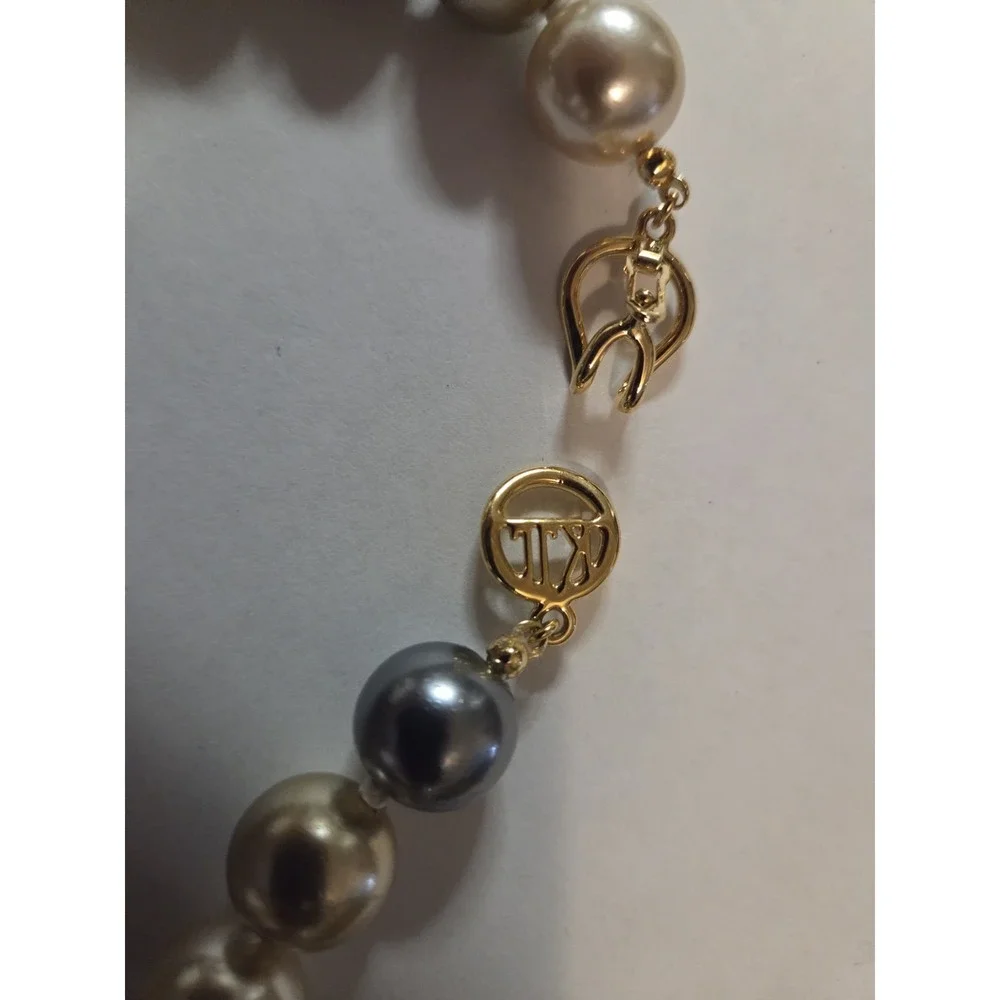 Vintage Kenneth J. Lane beaded necklace - Picture 3 of 3